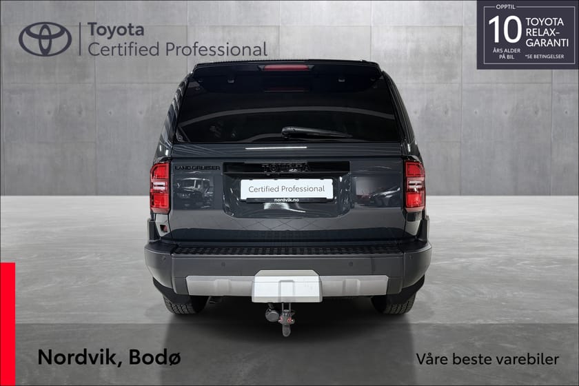 Bilde 4 av Toyota Land Cruiser 2.8L Norsk Bil| GX| Varebil| 3500kg H.feste| ACC