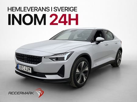 Polestar 2 Long Range Single Motor Kamera CarPlay Drag MOMS