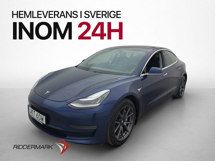 Bild 3 av Tesla Model 3 Long Range AWD Panorama Dragkrok Svensksåld
