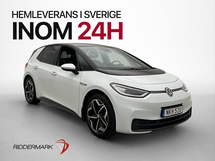 Bild 1 av Volkswagen ID.3 Pro S Style Plus Värm Kamera Massage CarPlay