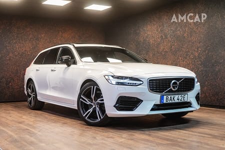 Volvo V90 T8 AWD R-Design | H/K | Pano | Luft | HuD | 2128 kr/mån