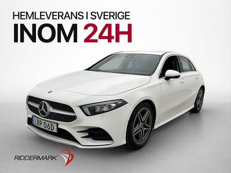 Mercedes-Benz A 180 136hk AMG Drag Kamera CarPlay Halvskinn