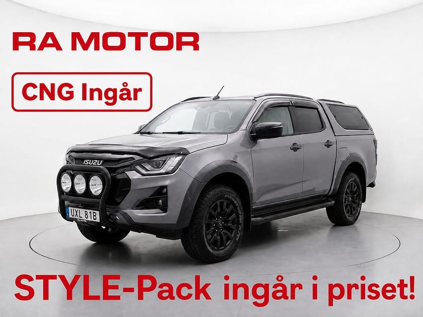 Bild 1 av Isuzu D-Max Crew Cab XRX *NYA MODELLEN* DC 2.2 CNG 4WD | Stylepack | Demo