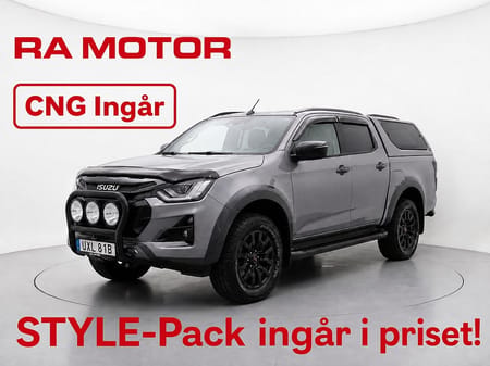 Isuzu D-Max Crew Cab XRX *NYA MODELLEN* DC 2.2 CNG 4WD | Stylepack | Demo