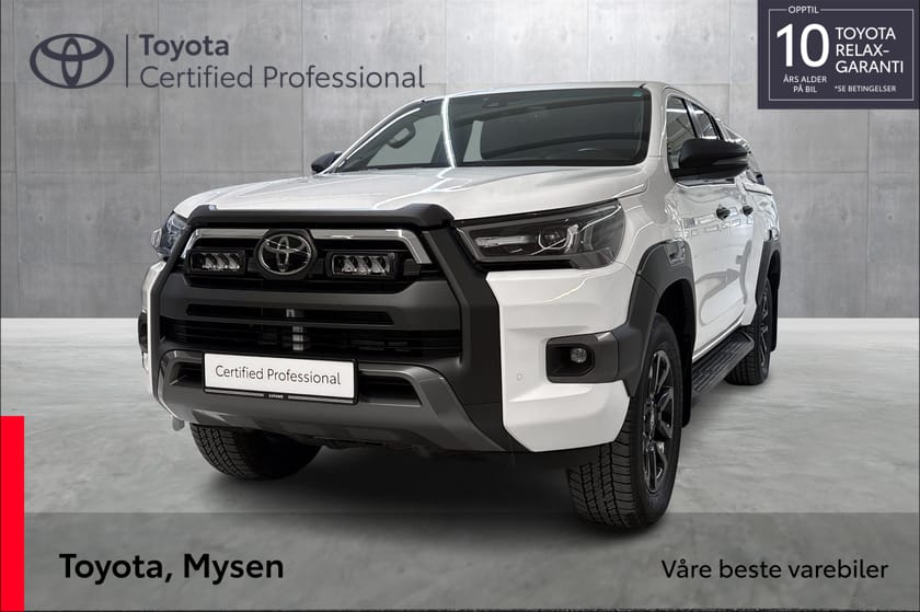 Bilde 1 av Toyota Hilux Dobbelcab Dobbelcab, 2.8l - SR+ Invisible X