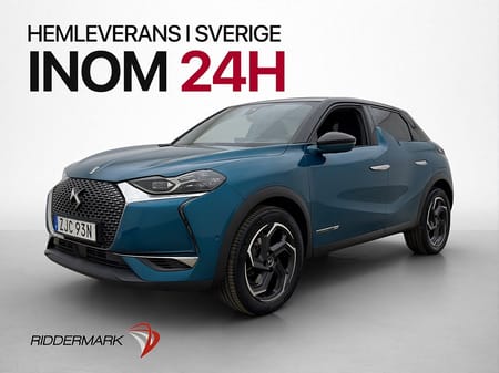 DS 3 Crossback 1.2 PureTech 155hk Exclusive Kamera HuD Läder