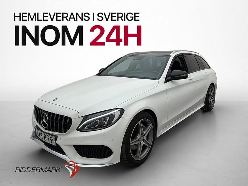Bild 1 av Mercedes-Benz C 220 T d AMG Line Skinn Kamera Bluetooth