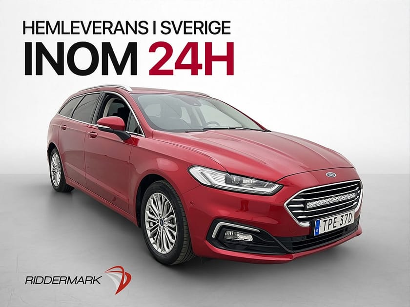 Bild 1 av Ford Mondeo Kombi Hybrid 187hk Titanium Kamera CarPlay Drag
