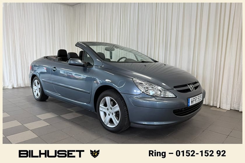 Bild 1 av Peugeot 307 CC 2.0 M-VÄRMARE SKINN ELCAB 1 ÄGARE