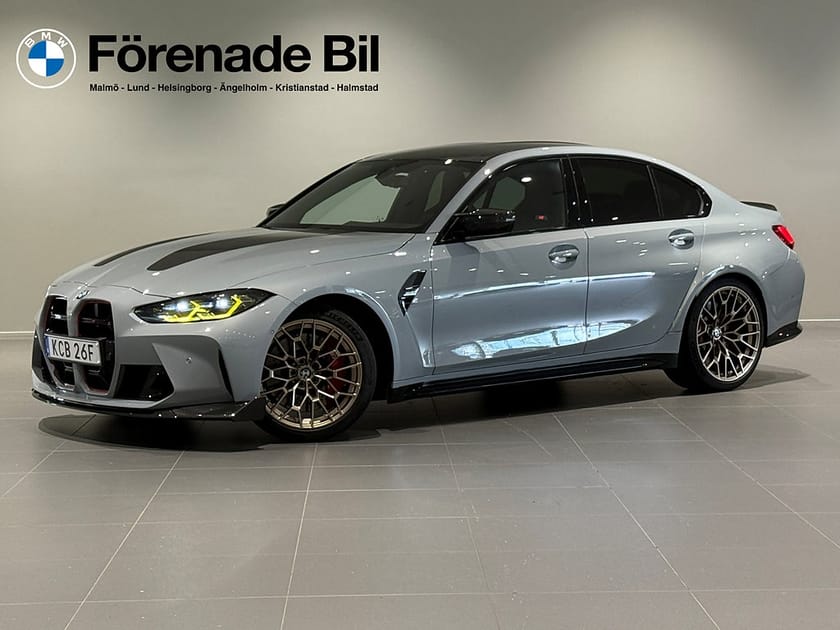 Bild 1 av BMW M3 CS xDrive Sedan M Driver's Paket H/K 550 hk