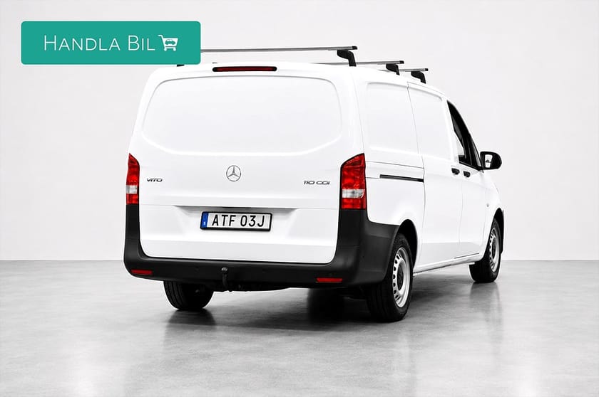 Bild 4 av Mercedes-Benz Vito 110 CDI 2.8t L2 D-värm B-kam Inredd Navi Moms Dragkrok