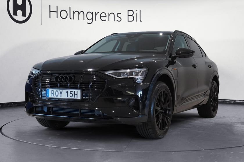 Bild 1 av Audi e-tron Sportback 55 quattro Black Edition 408hk