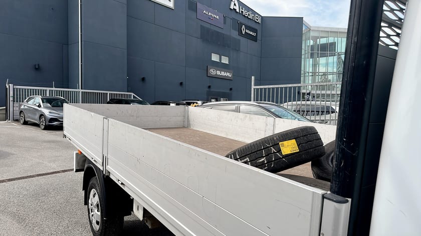 Bild 5 av Renault Master Chassi Cab Flakbil Moms 3.5 T 2.3 dCi 170hk Långflak Värmare
