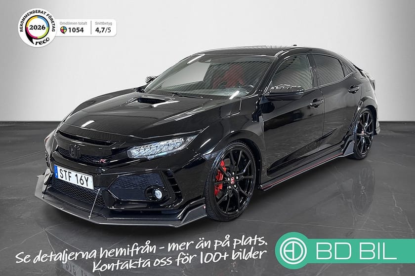 Bild 1 av Honda Civic Type R 2.0 VTEC GT MAXTON MILLTEK KOLFIBER SPORTSTOLAR
