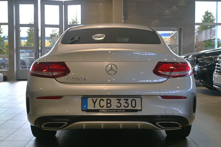 Bild 4 av Mercedes-Benz C 220 d Coupé 170hk AMG Line 19"