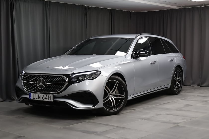 Bild 1 av Mercedes-Benz E 300 T e AMG Line Advanced 360 Night Drag Keyless Moms