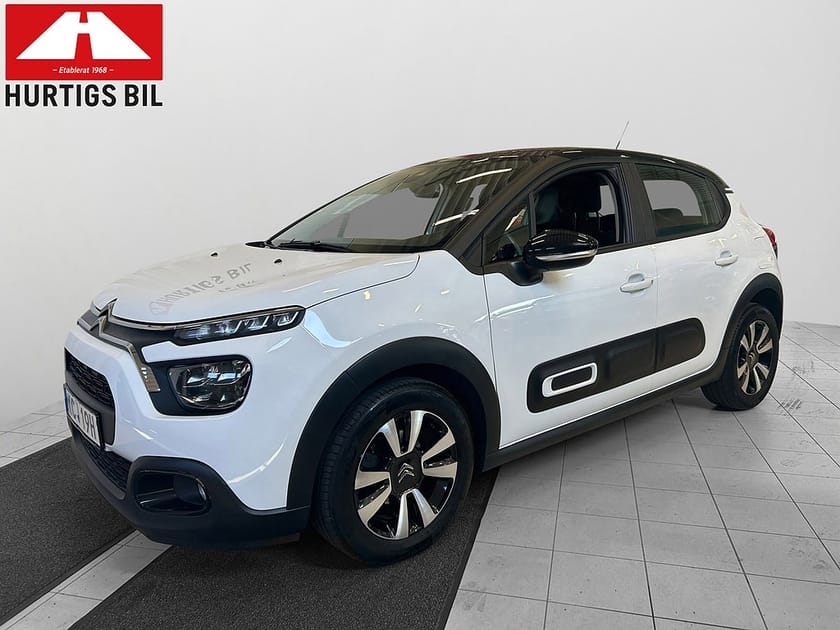 Bild 1 av Citroën C3 1.2 PureTech 83hk Shine Ny kamrem Momsbil