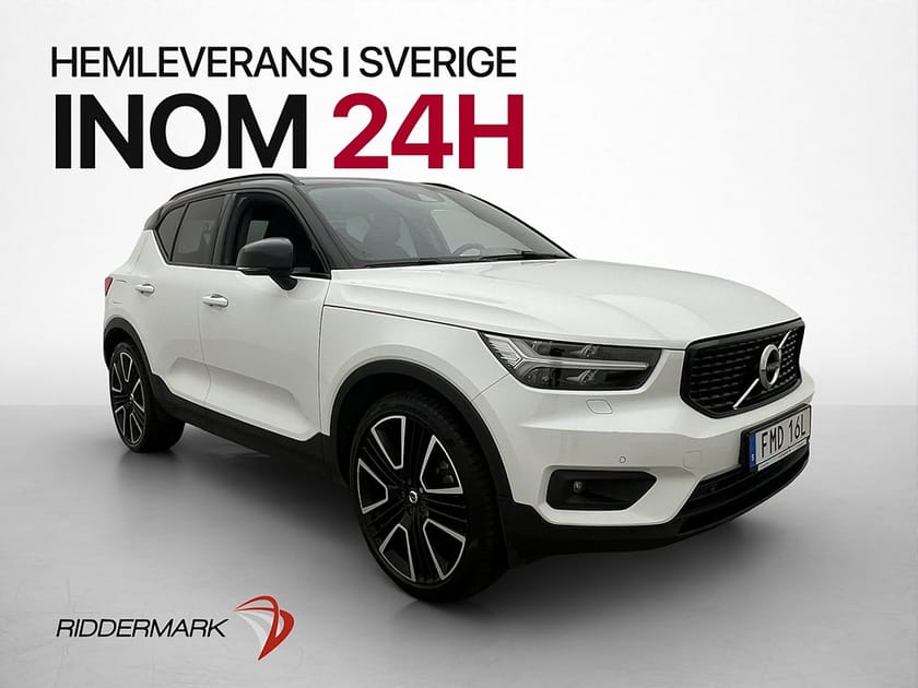 Bild 3 av Volvo XC40 T5 TwEn R-Design Pano H/K Drag Kamera Skinn 21"