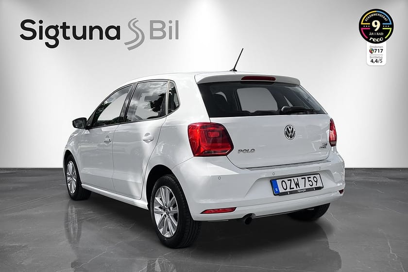 Bild 3 av Volkswagen Polo 5-dörrar 1.2 TSI Bensin Automat PDC FoB Farth