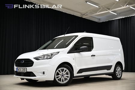 Ford Transit Connect 210 LWB 100HK L2|Automat|Drag|Värmare|Backkamera|Moms