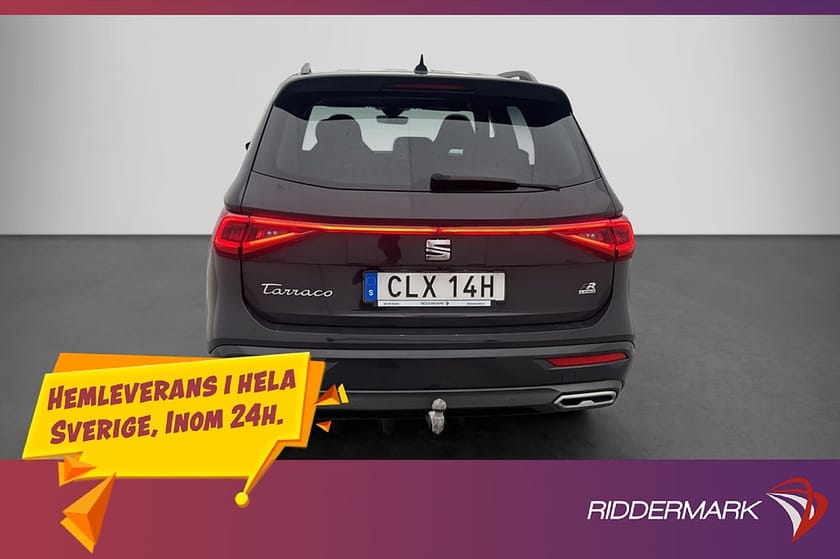 Bild 5 av SEAT Tarraco PHEV FR Drag Kamera Cockpit CarPlay Rattvärme