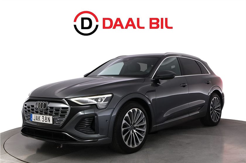 Bild 1 av Audi Q8 55 e-tron quattro 114 kWh 408HK S-LINE DRAG B-KAM LUFTFJÄDRING