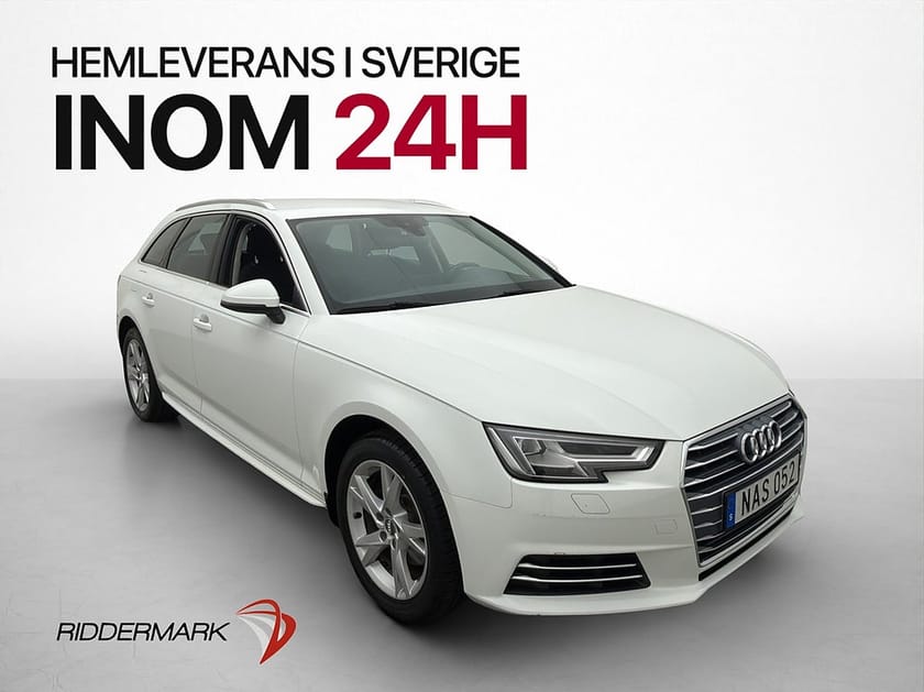 Bild 1 av Audi A4 Avant 2.0 TDI 150hk Sportstolar Rattvärme P-sensorer Drag
