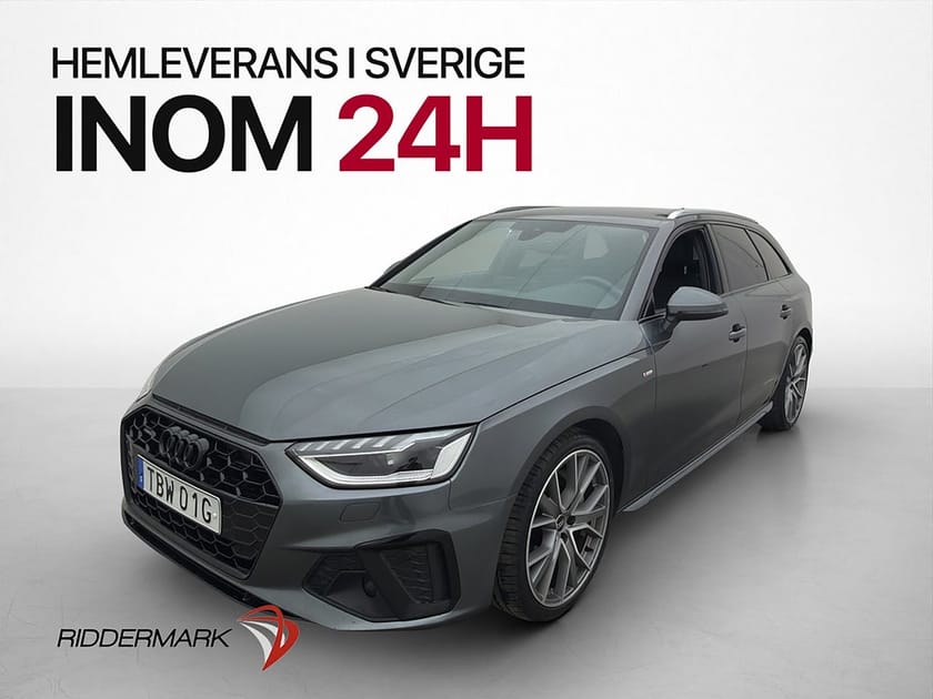 Bild 1 av Audi A4 Avant 40 TDI quattro 204hk Q S Line MOMS B&O Värm Kamera Drag