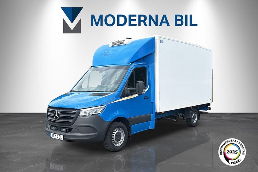 Bild 1 av Mercedes-Benz Sprinter 317 CDI RWD Chassi 170hk Moms BG-Lyft Kylbil D-värm Kam