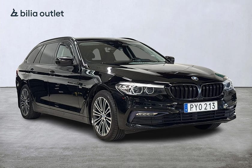 Bild 4 av BMW 520d Touring Sport line 190hk Navi Drag Backkamera Rattvärm