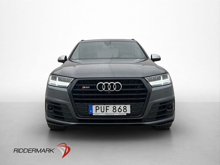 Bild 2 av Audi SQ7 4.0 TDI V8 Q 435hk HuD BOSE 360° Cockpit D-Värm Nav