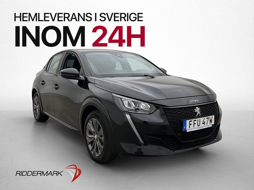 Bild 1 av Peugeot e-208 136hk Sensorer CarPlay Farthållare