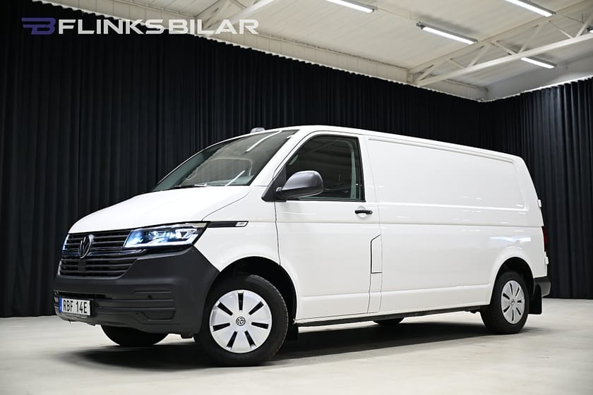 Bild 1 av Volkswagen Transporter DSG 150HK L2 LED|Drag|Värmare|Inredning|Lågmil|Leasbar