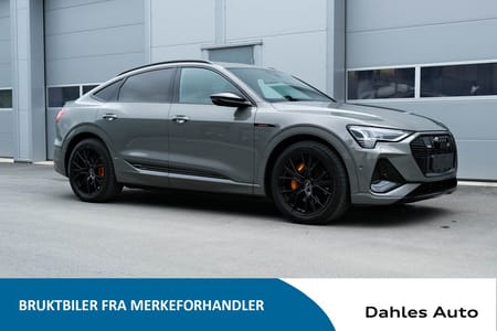 Audi e-tron Sportback 55 quattro sb s line sp black