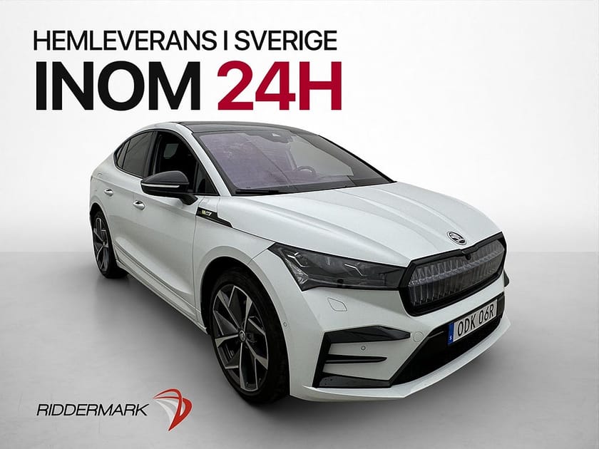 Bild 1 av Škoda Enyaq Coupé RS iV Skoda 299hk Pano 360° Drag MOMS