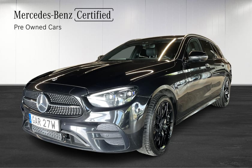 Bild 1 av Mercedes-Benz E 300 T de 4MATIC AMG Line/V-Hjul/Dragkrok/Ledramp/Burmester