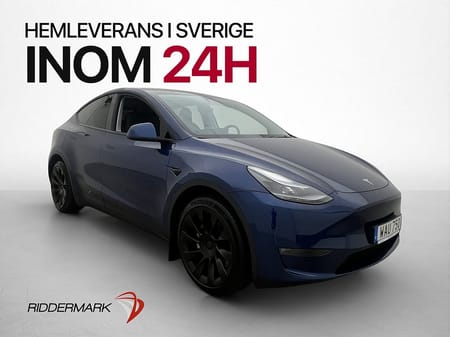 Tesla Model Y Long Range AWD Dragkrok Svensksåld