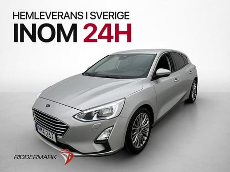 Ford Focus 1.0 EcoBoost Titanium Kamera Rattvärme Adaptiv-F