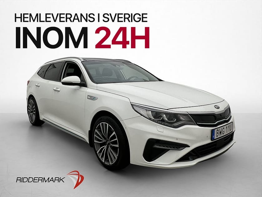 Bild 1 av Kia Optima Sport Wagon Plug-in Hybrid SW Advance Plus Pano H/K 360° Skinn Drag