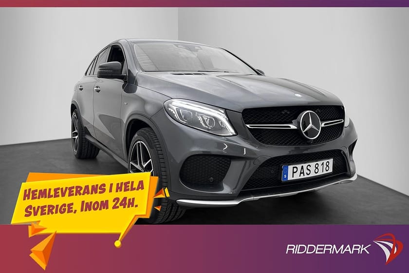 Bild 3 av Mercedes-Benz GLE 450 AMG 4MATIC Coupé 4M 367hk H/K Skinn 360 HUD