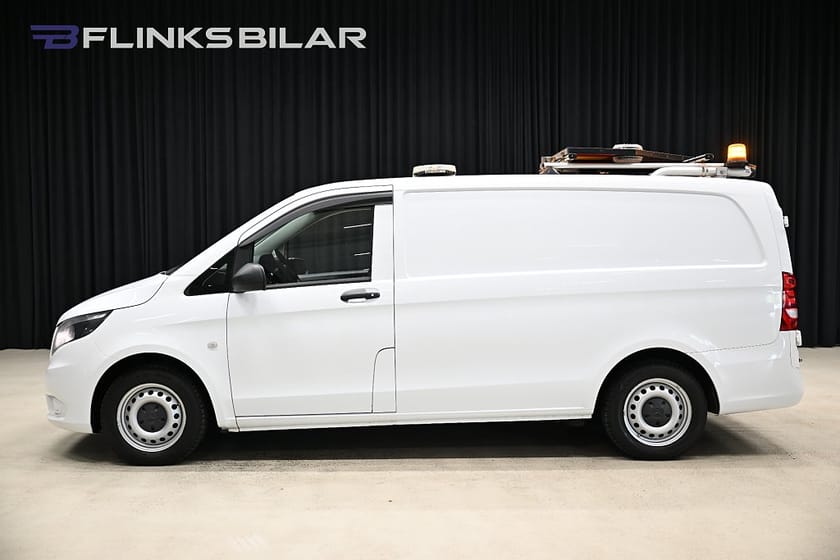 Bild 2 av Mercedes-Benz Vito 116 CDI 2.8t 7G+ 163HK Lång|Automat|Inredd|LED|Nedlackad