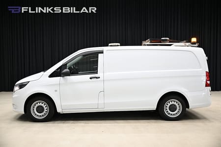 Mercedes-Benz Vito 116 CDI 2.8t 7G+ 163HK Lång|Automat|Inredd|LED|Nedlackad