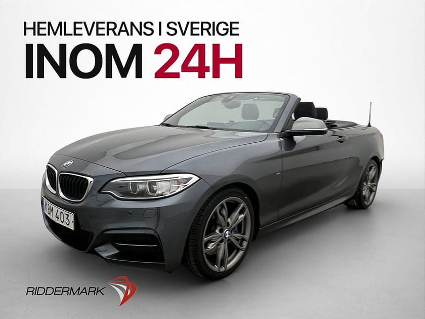 Bild 3 av BMW M235i xDrive Convertible M235 M Sport Kamera Navi H/K P-Assist 326hk