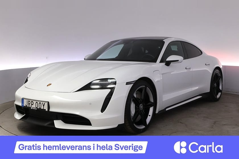 Bild 1 av Porsche Taycan Turbo Pano Sport Chrono Elstol Bose 360 BLIS