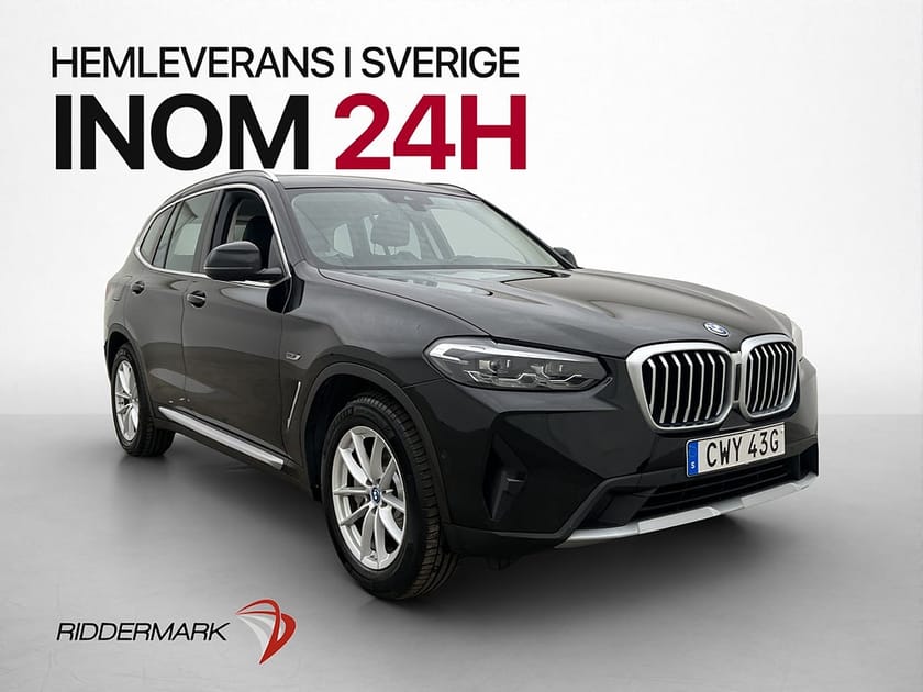 Bild 3 av BMW X3 xDrive30e 292hk Drag Kamera Navi Skinn Carplay