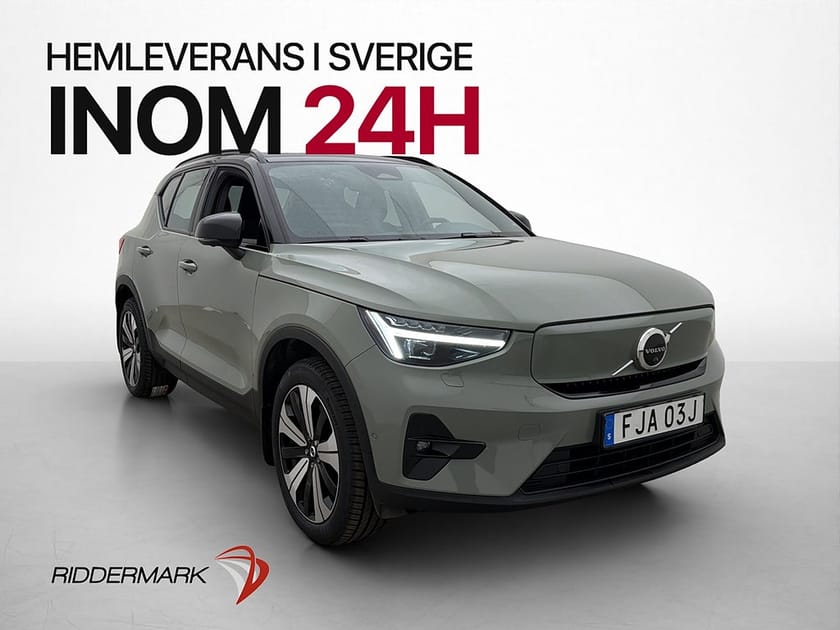 Bild 1 av Volvo XC40 Recharge Twin motor Ultimate H/K Pano CarPlay Värm 360°