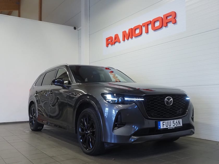 Bild 3 av Mazda CX-80 PHEV AWD 327hk Homura COSO 6-sits Drag 360° Navi Skinn
