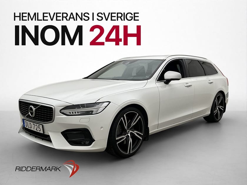 Bild 3 av Volvo V90 D5 AWD Polestar 240hk R-Design B&W HUD Värm Drag
