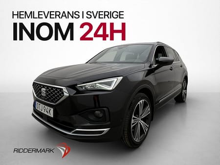 SEAT Tarraco 7-seater 2.0 TSI 4Drive 190hk 7-sits Xcellence Drag Pano
