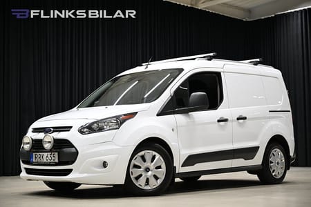 Ford Transit Connect 220 100HK Automat|Dubbeldörr|Drag|Värmare|Backkamer